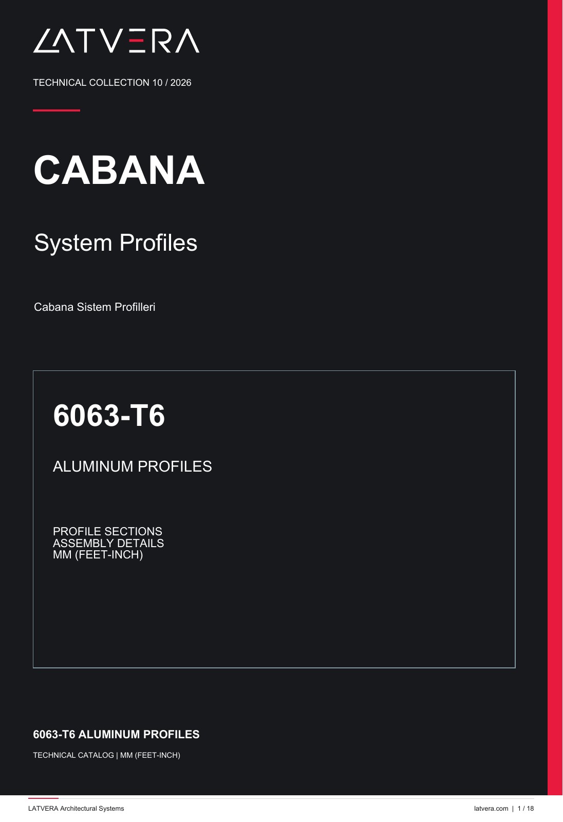 CABANA · Model catalog cover