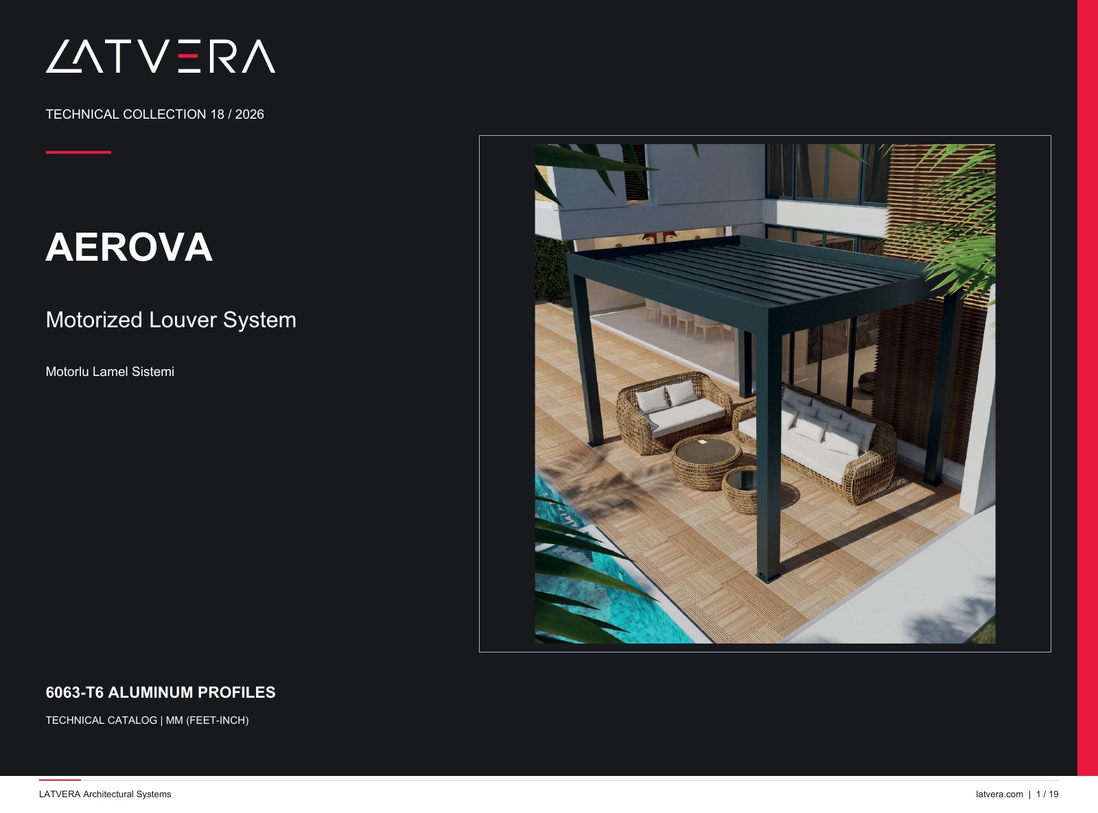 AEROVA · Model catalog cover