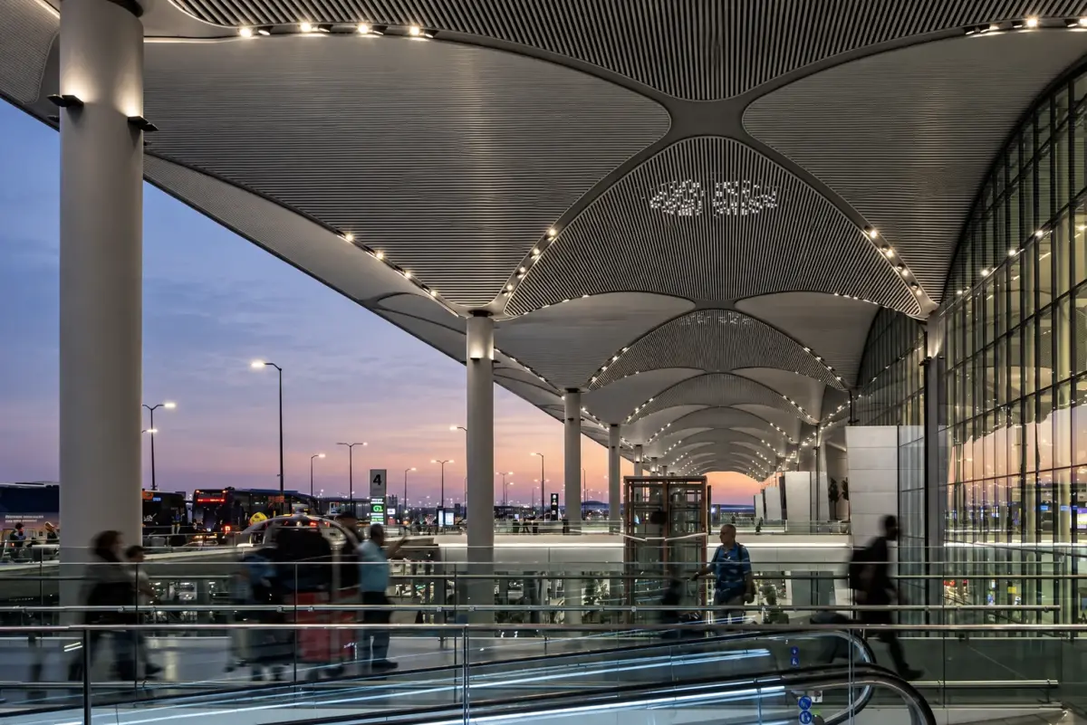 Istanbul Airport (IGA) · project visualization